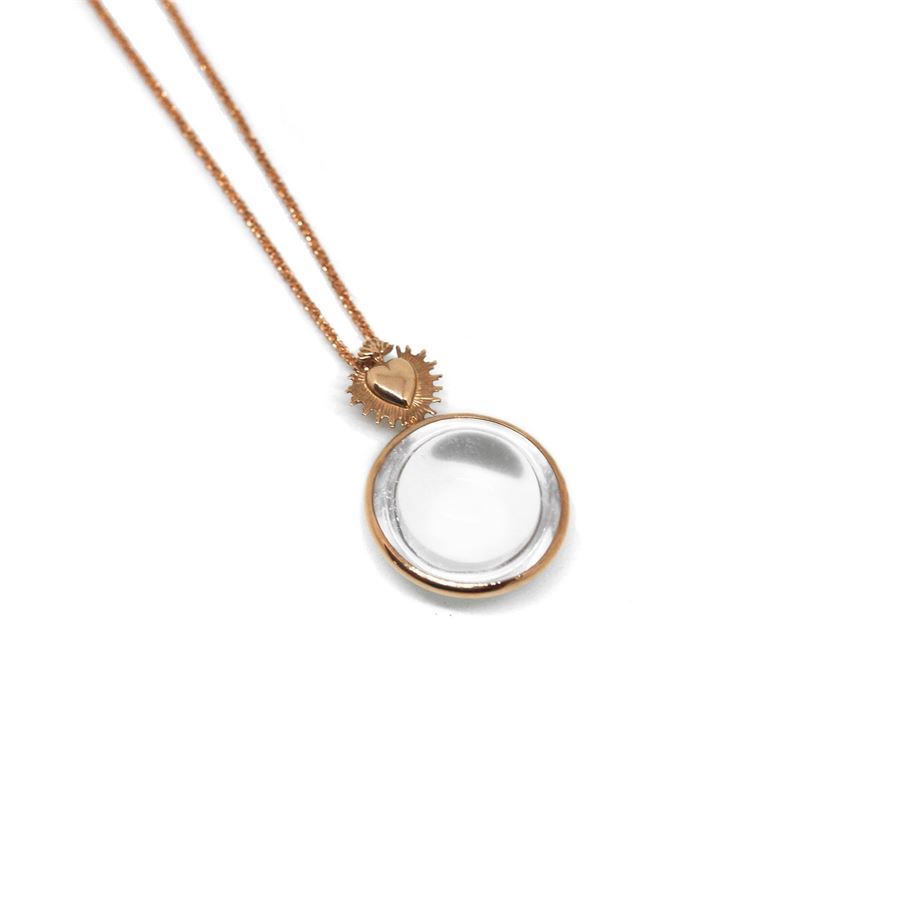 'Sacred heart' pendant CUORE SACRO | CD TONDO CDR OROAU9R